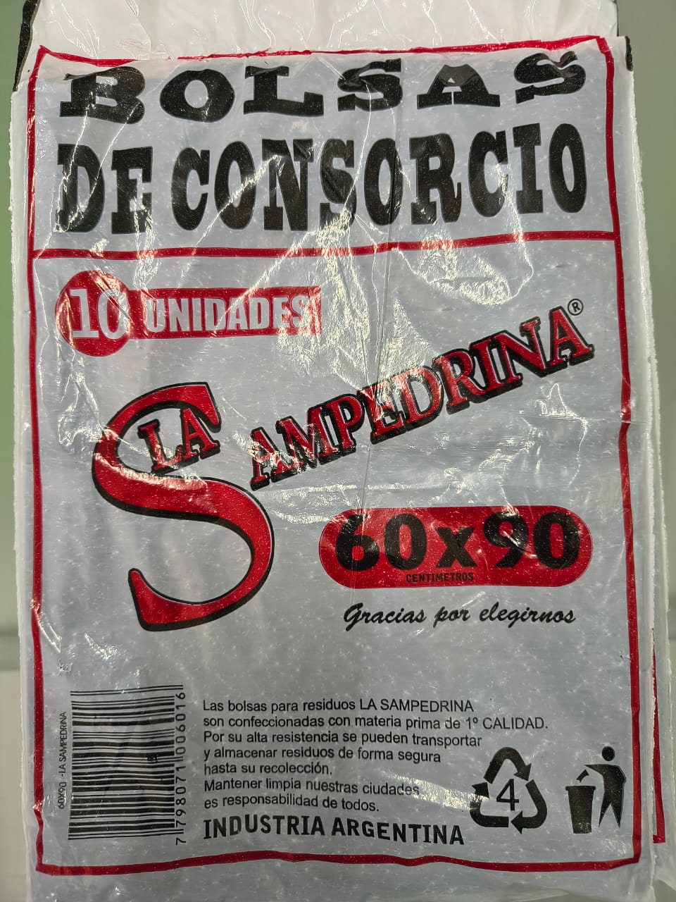 BOLSA CONS. SAMPEDRINA - BUEN 60X90